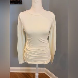 NikiBiki Cream Long Sleeve Top